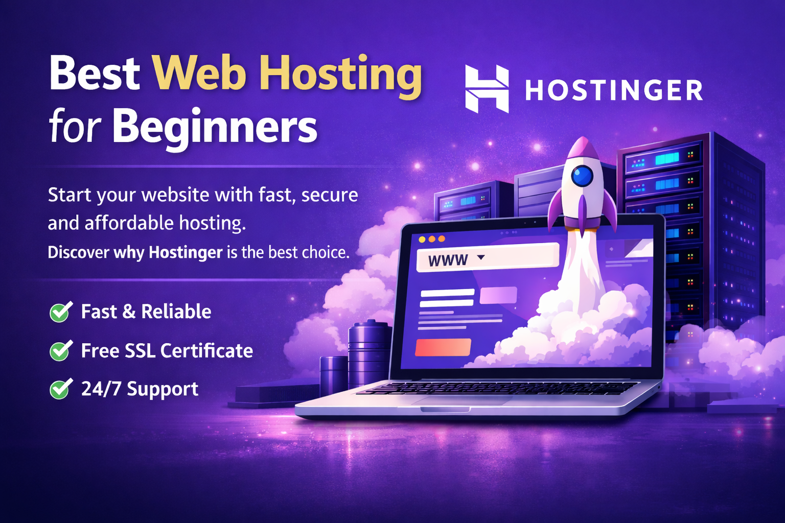 Best Web Hosting for Beginners in 2026